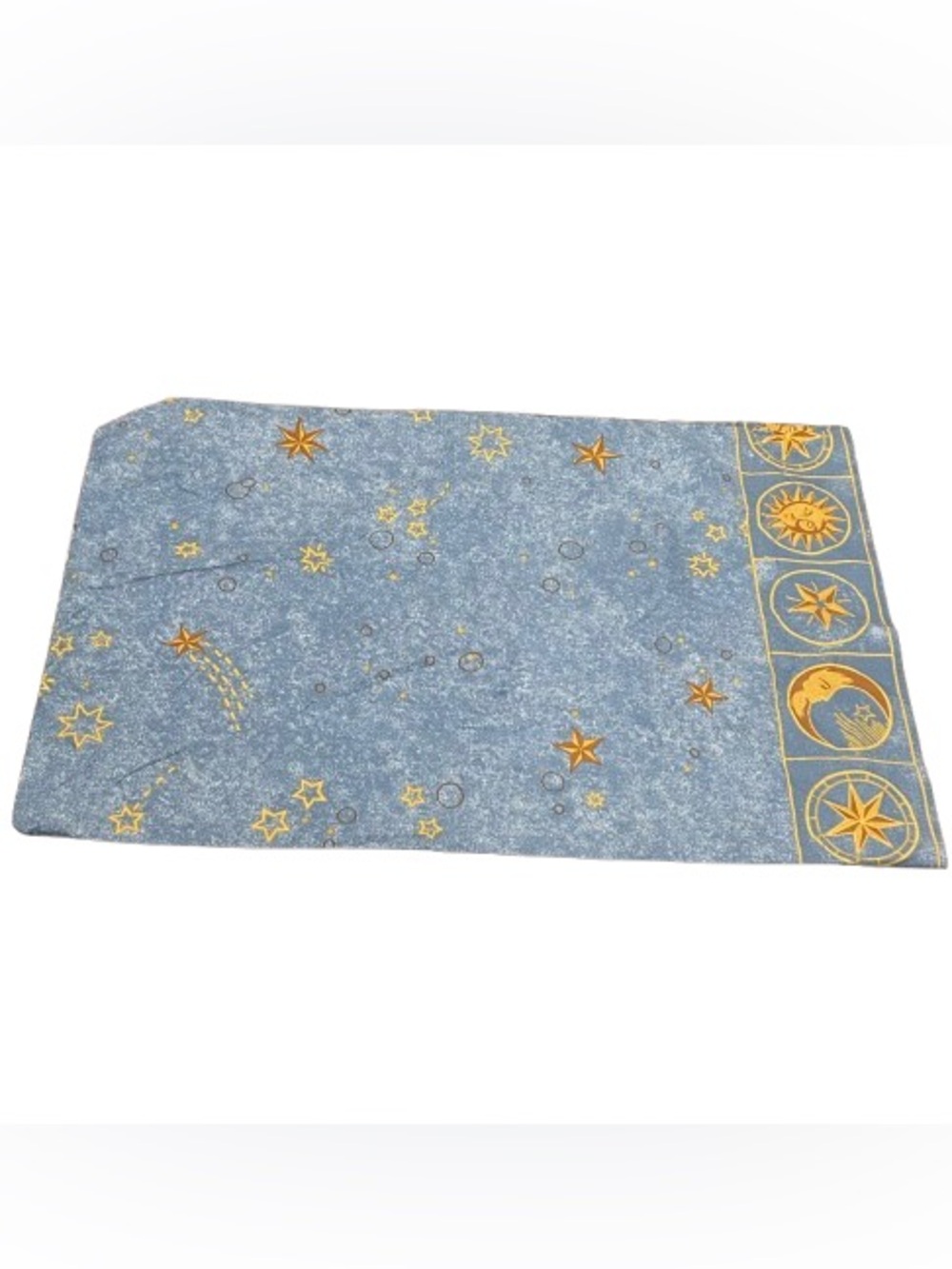 Vintage 90s Springmaid Celestial Sun Moon Pillowcase Whimsigoth Bedding